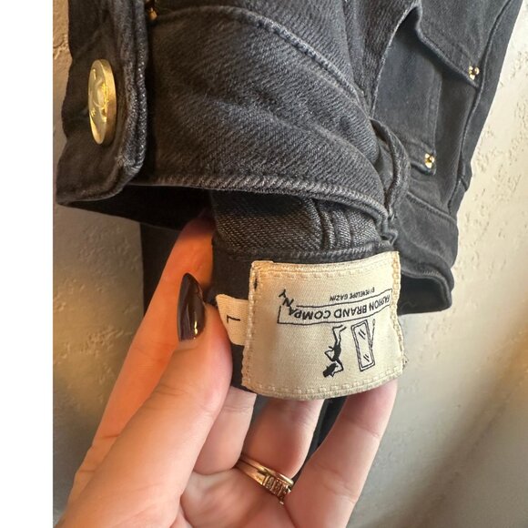 Fashion Brand Company Nap Jeans for big butts Black denim - Size L and XL - Picture 5 of 9